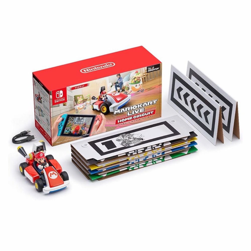 Nintendo Switch Mario Kart Live: Home Circuit -make your own Mario Kart course!